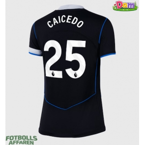 Chelsea Moises Caicedo #25 Tredje Tröja Kvinnor 2025-26 Kortärmad